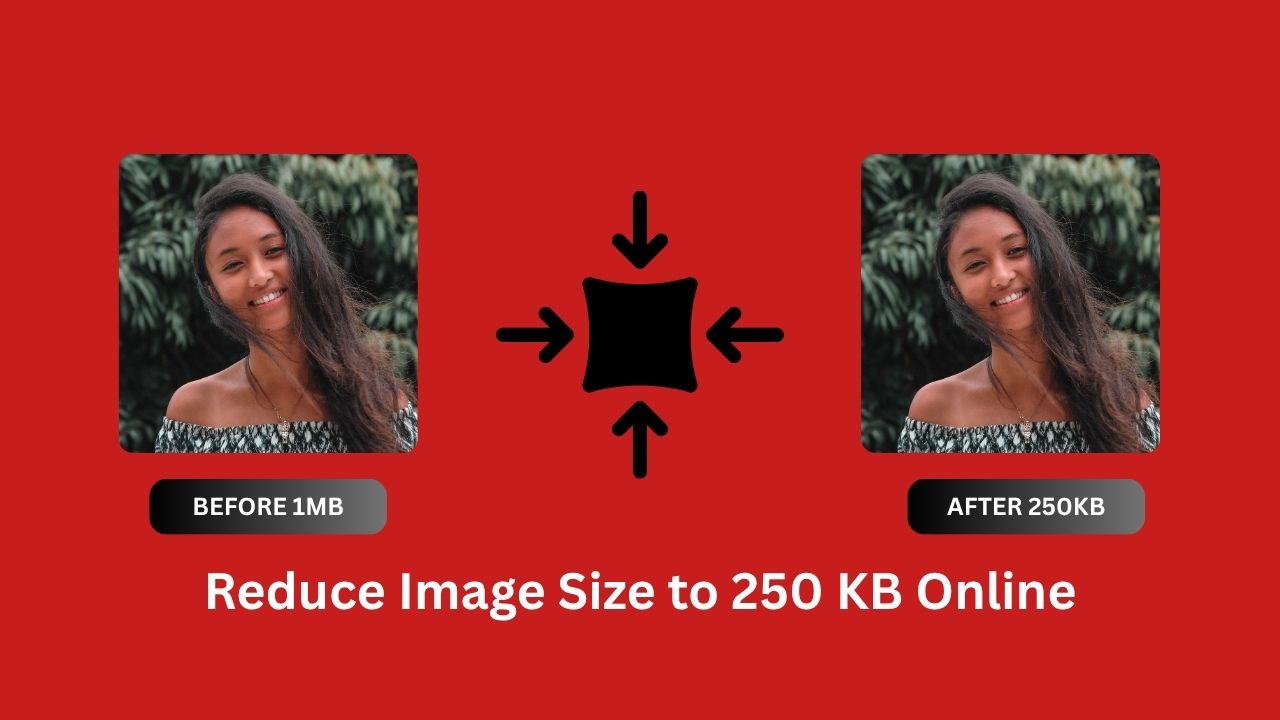 reduce image size to 250 kb